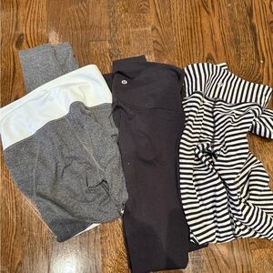 Lululemon and Athleta leggings-size small